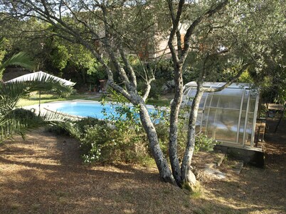 Large welcoming villa with sea view and private pool, classified 4 stars