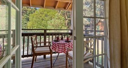 Check out our reviews & stay! Eagle Cabin 1 Story, Forest trails, Pets OK!