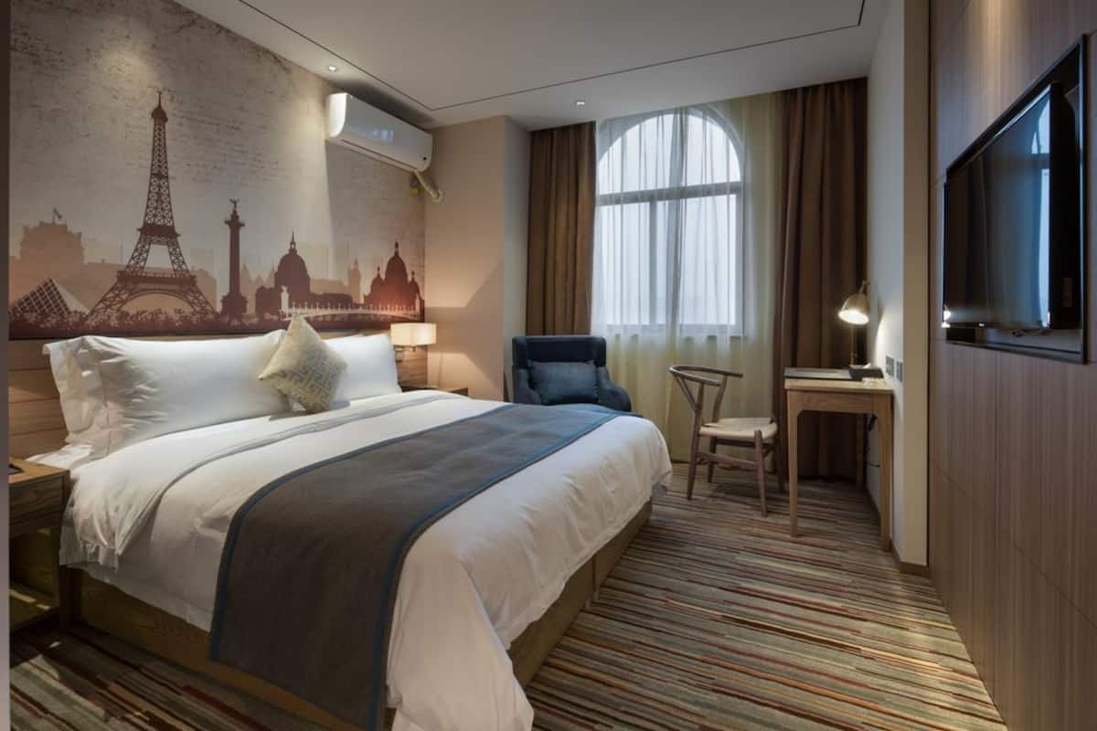 Superior-Doppelzimmer | Schreibtisch, Verdunkelungsvorhänge, kostenloses WLAN