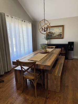 Dining - 'Rustic Refined Retreat’ Lakeside Home - Walk to Everything!  (New Buffalo)