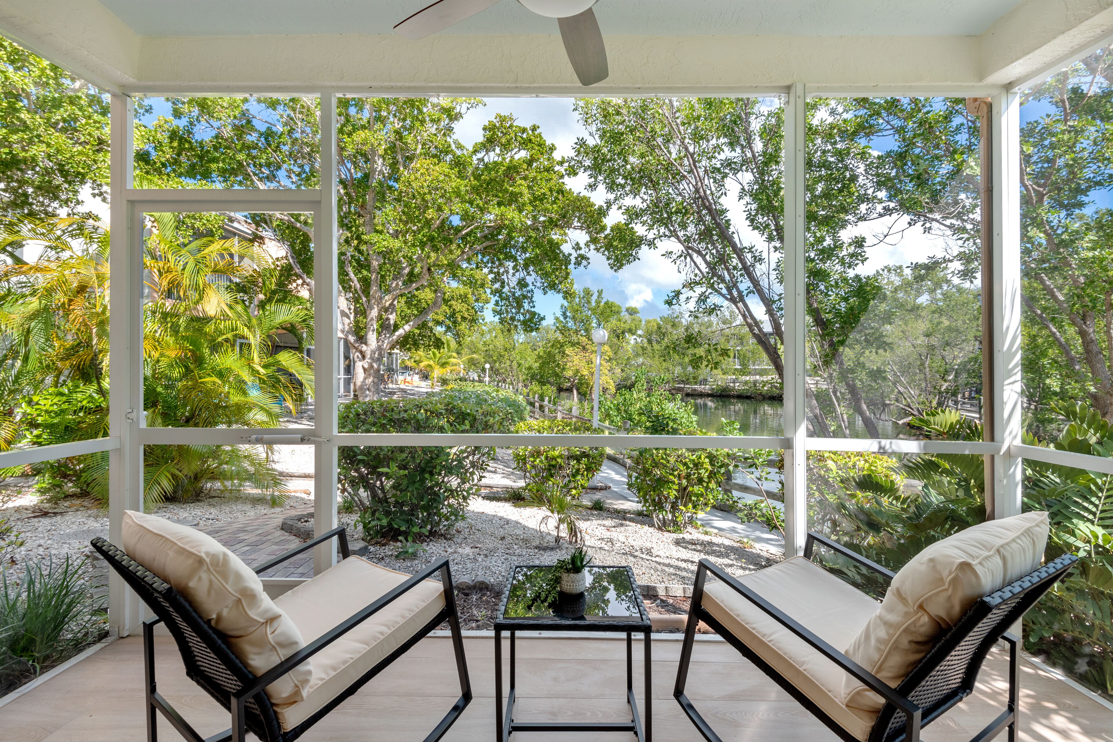 Enceinte de l’hébergement