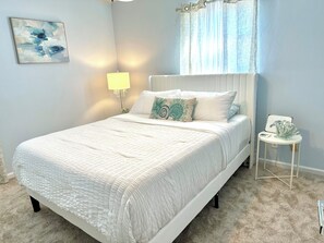 3 slaapkamers, een bureau, een strijkplank/strijkijzer, gratis wifi