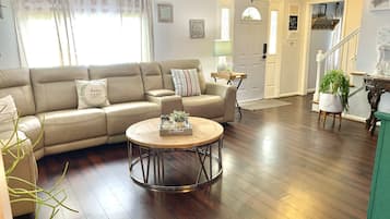 Smart-TV, Kamin, DVD-Player, Videothek