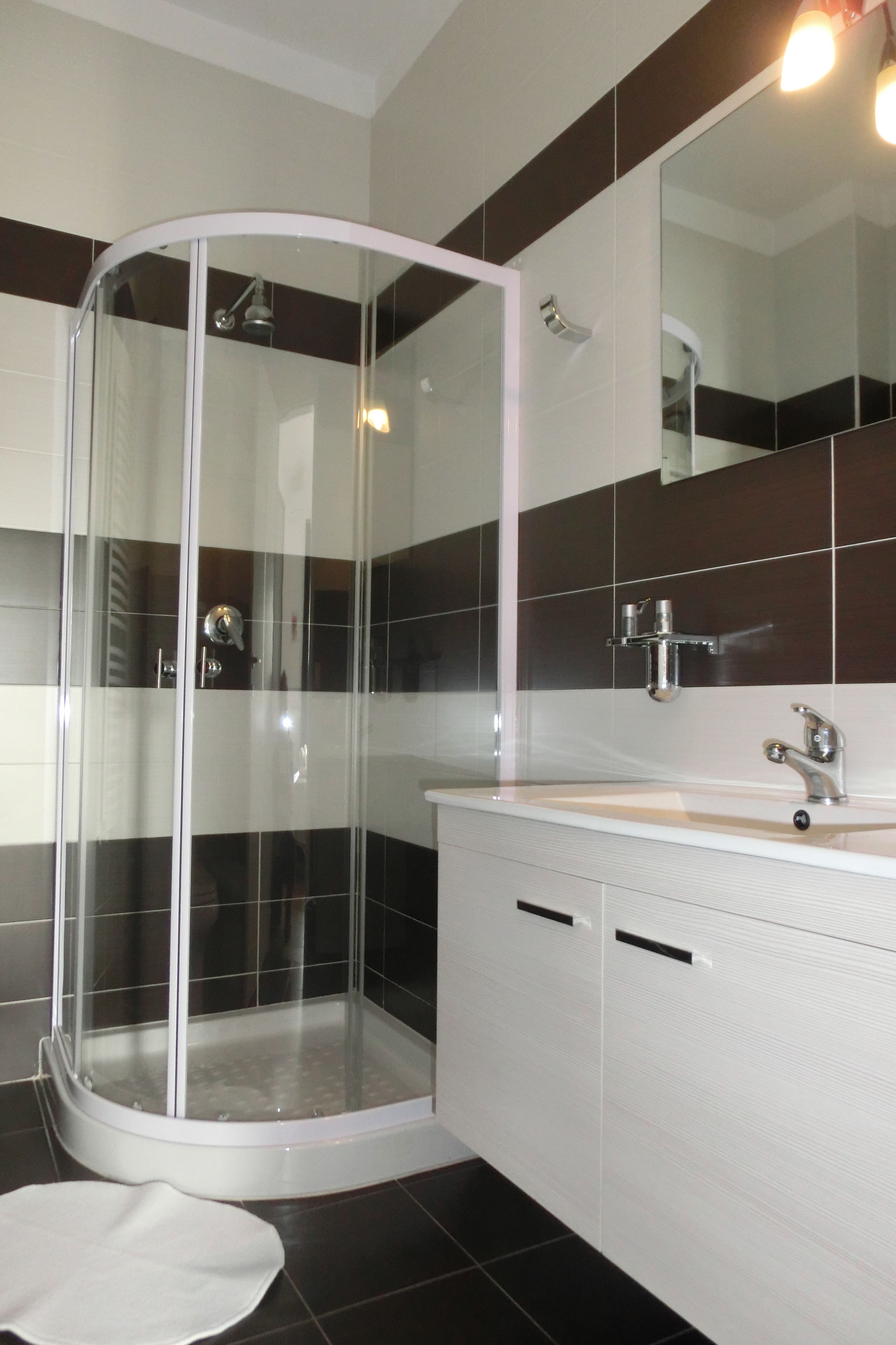 Chambre Double Deluxe, balcon | Salle de bain
