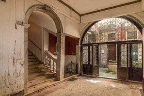 Interior entrance - Admiral Emo Palace Over Canal Grande (Venice)