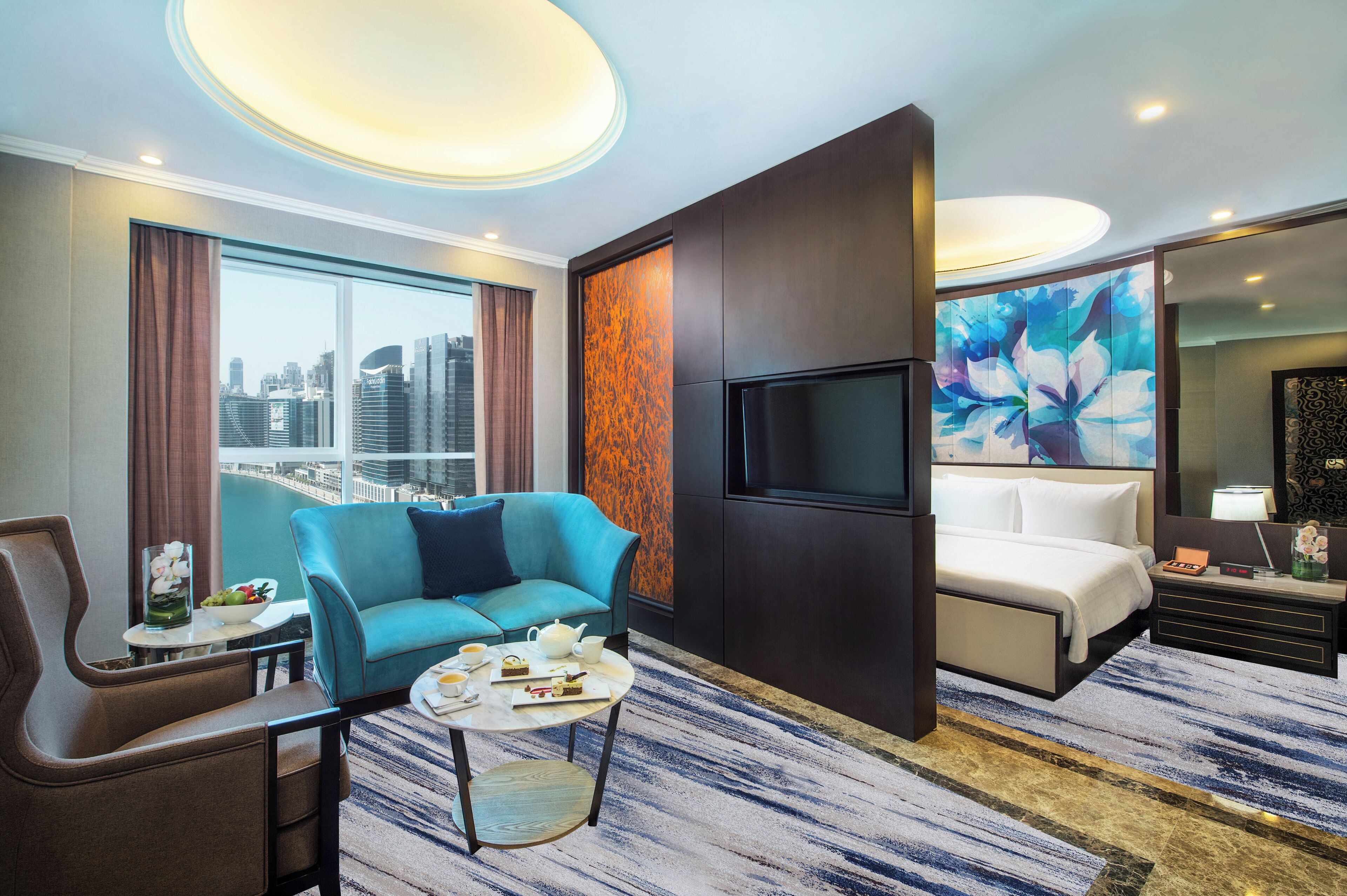 Loftsleilighet – deluxe, 2 soverom | Minibar, safe på rommet og individuelt innredet