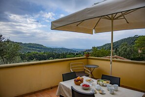 Apartment, 1 Schlafzimmer, Meerblick | Blick vom Balkon