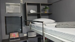 Free WiFi, bed sheets