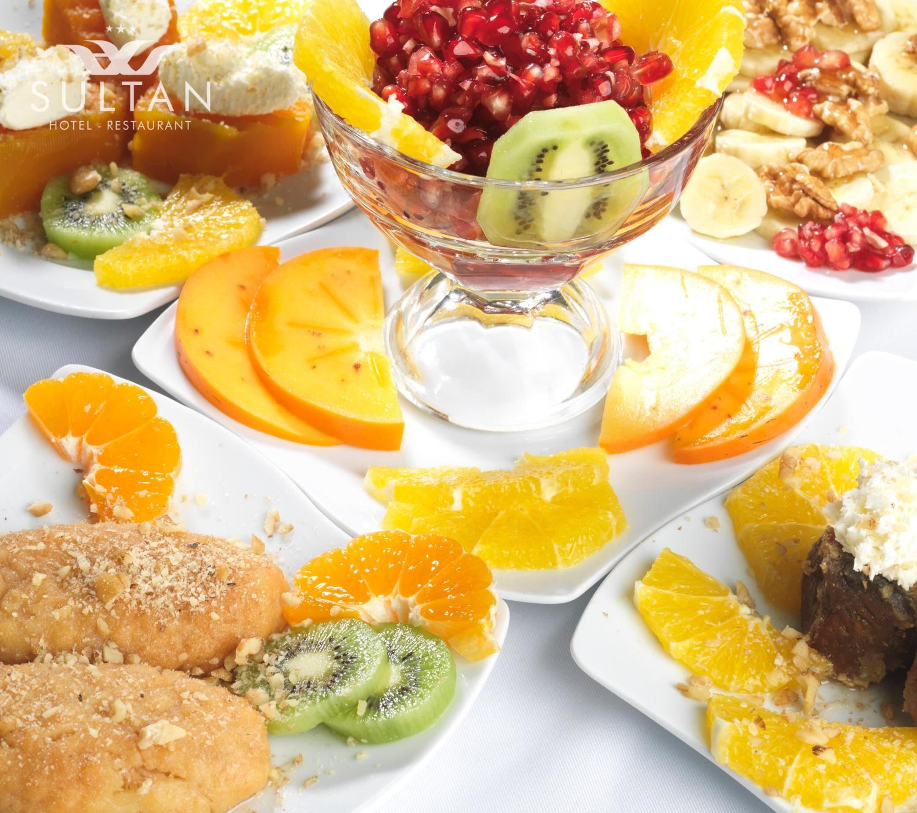 breakfast, lunch and dinner served