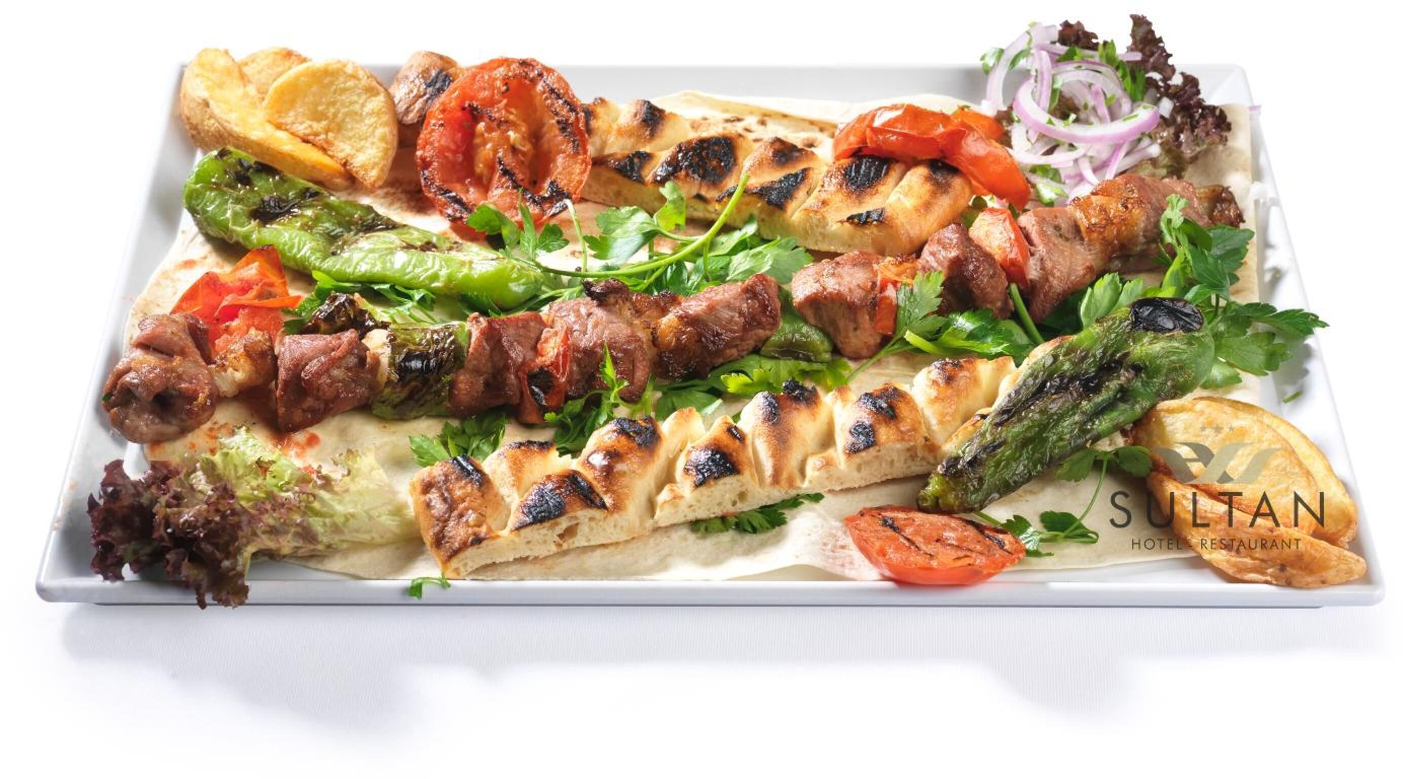 breakfast, lunch and dinner served