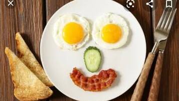 Daily English breakfast for a fee