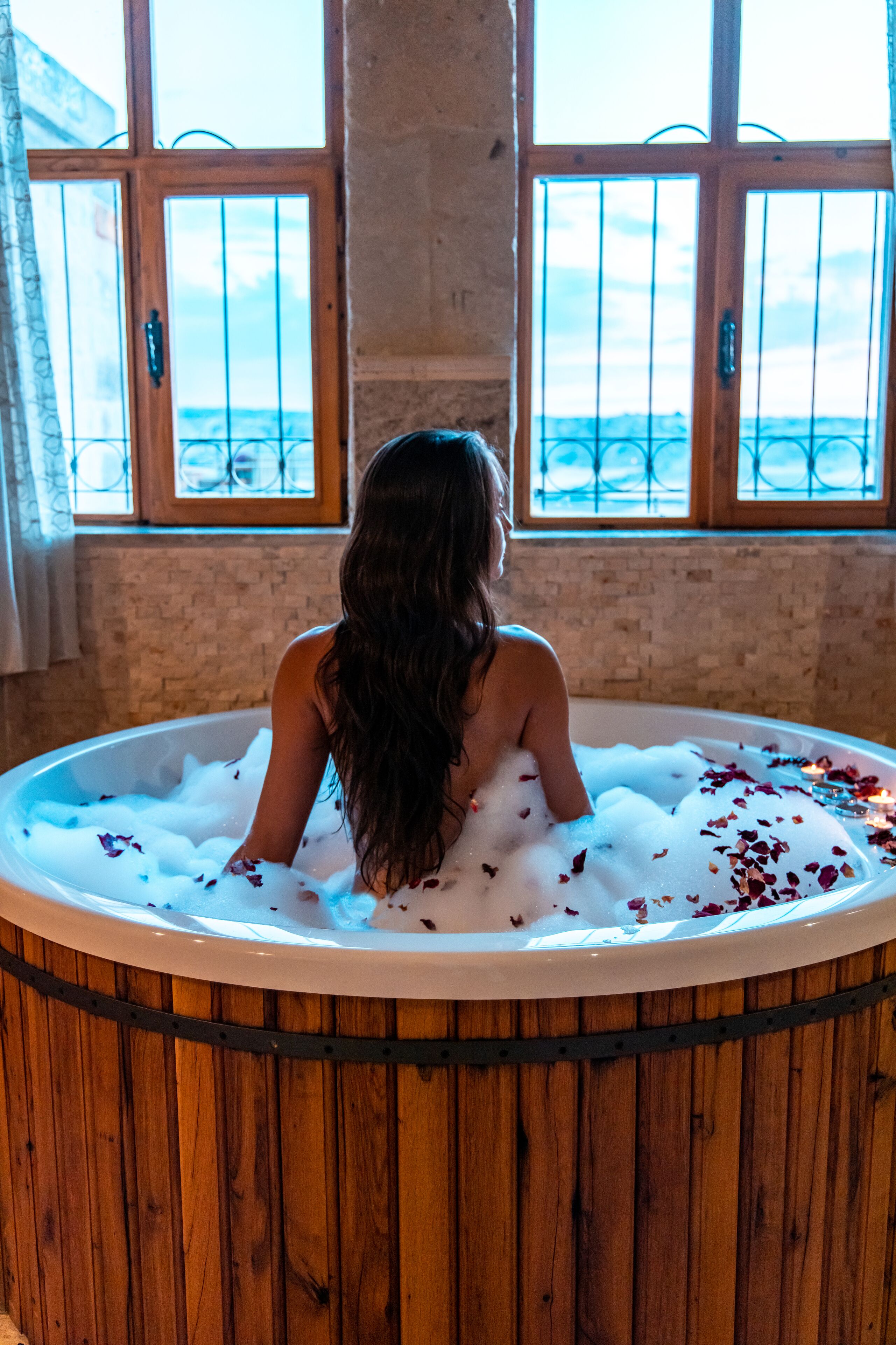 Presidential-Zimmer, Balkon, Talblick