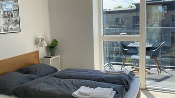 Blackout curtains, soundproofing, iron/ironing board, free WiFi