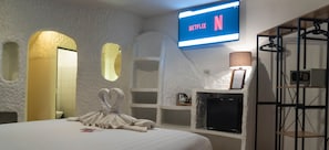 Habitació Deluxe | Roba de llit d'alta qualitat i matalassos amb encoixinament addicional