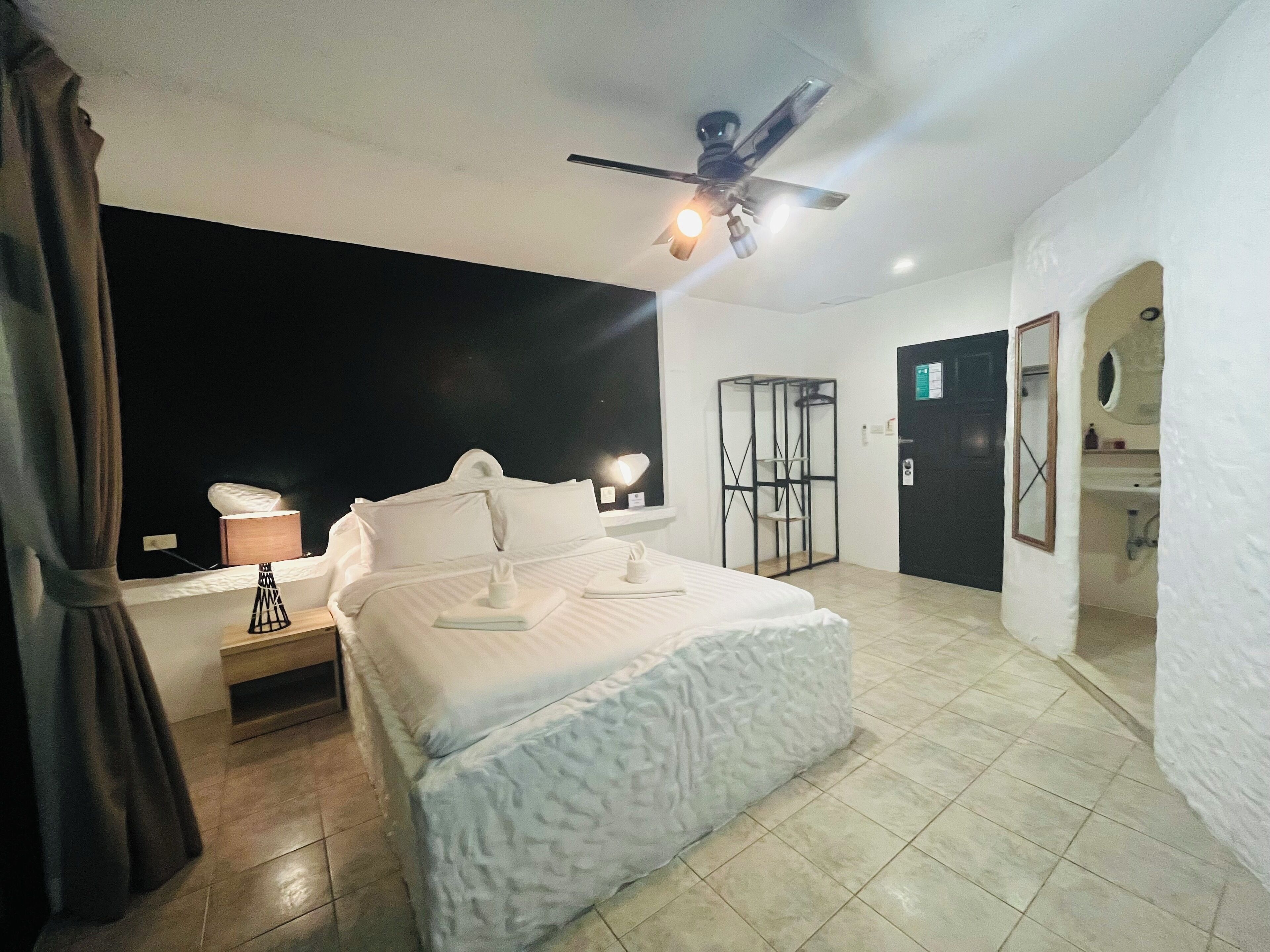 double room with balcony | premium bedding, pillow-top beds, in-room safe, blackout curtains