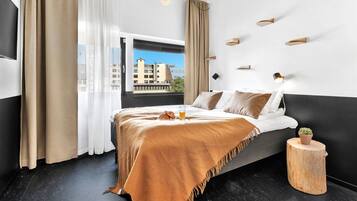 Studio Apartment For Two | Lydisolering, gratis Wi-Fi, sengetøj