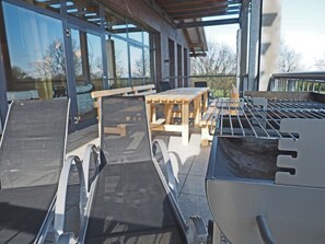 Apartment, 8 bedrooms, 4 bathrooms, sauna, terrace, garden | Terrace/patio - Windrose (Hohenkirchen)
