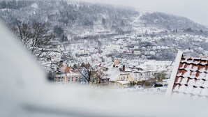 Vue sur les montagnes