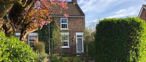 A szálláshely homlokzata