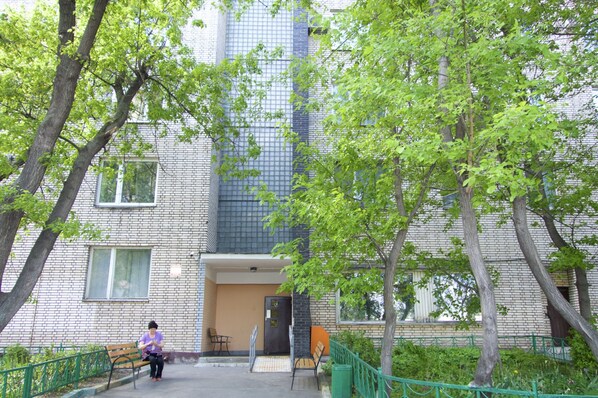 Fassade der Unterkunft