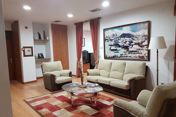 Lobby sitting area