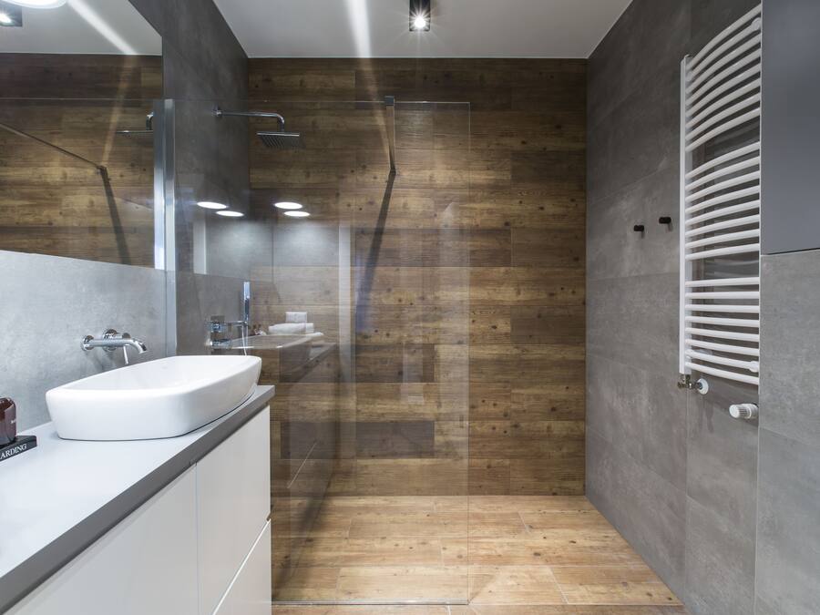 Premium-Apartment, 1 Schlafzimmer, Balkon | Badezimmer
