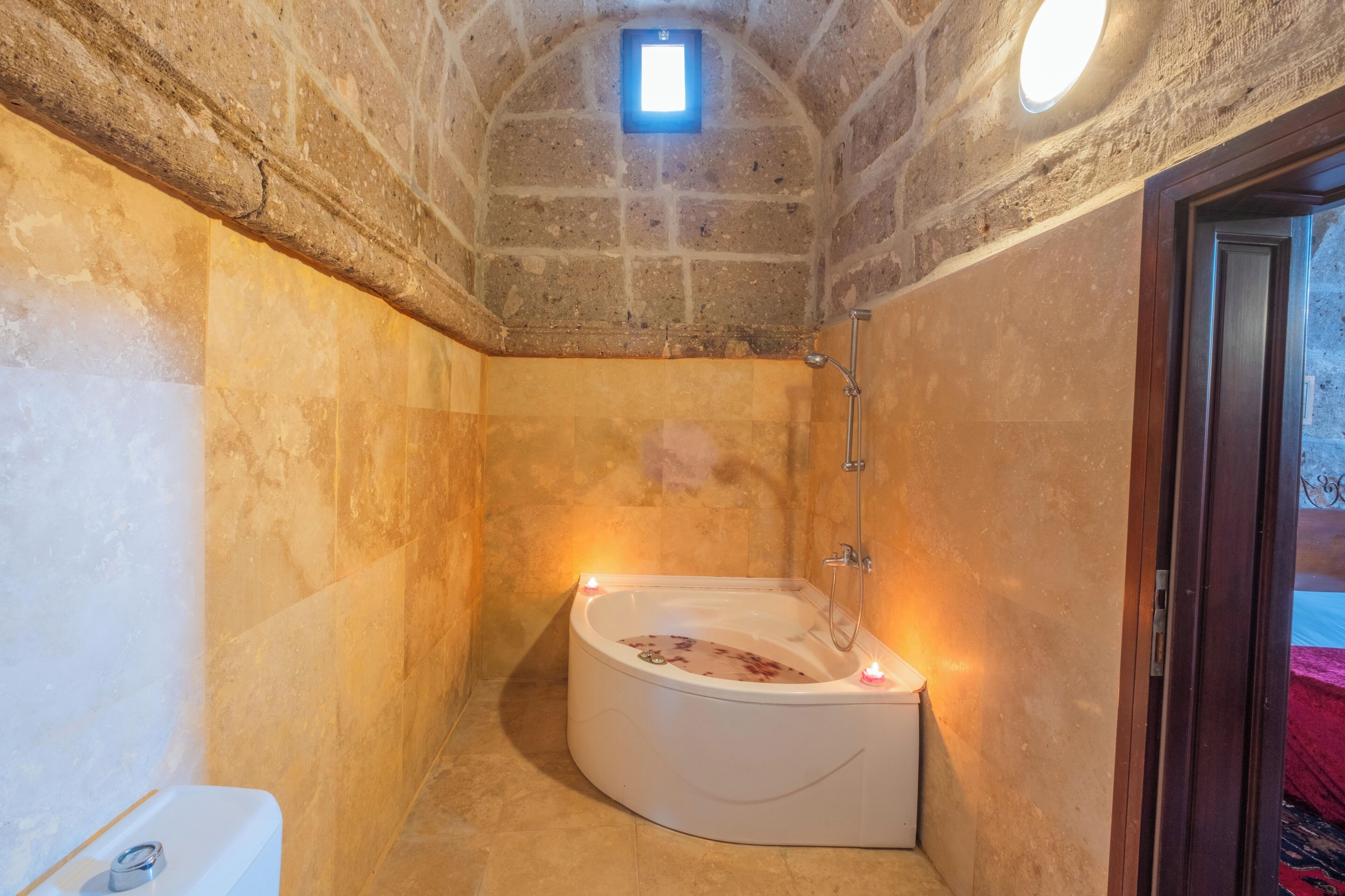 traditional double room single use | bathroom | shower, free toiletries, hair dryer, slippers