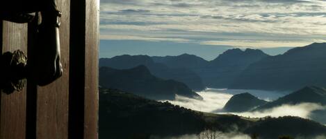 Uitzicht vanuit accommodatie