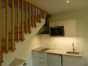 Apartment | Living room | Flat-screen TV - Casa Rural La Cortina (Cabrales)