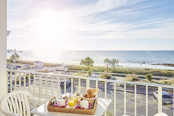 经典双人房或双床房, 阳台, 海景 | 客房景观