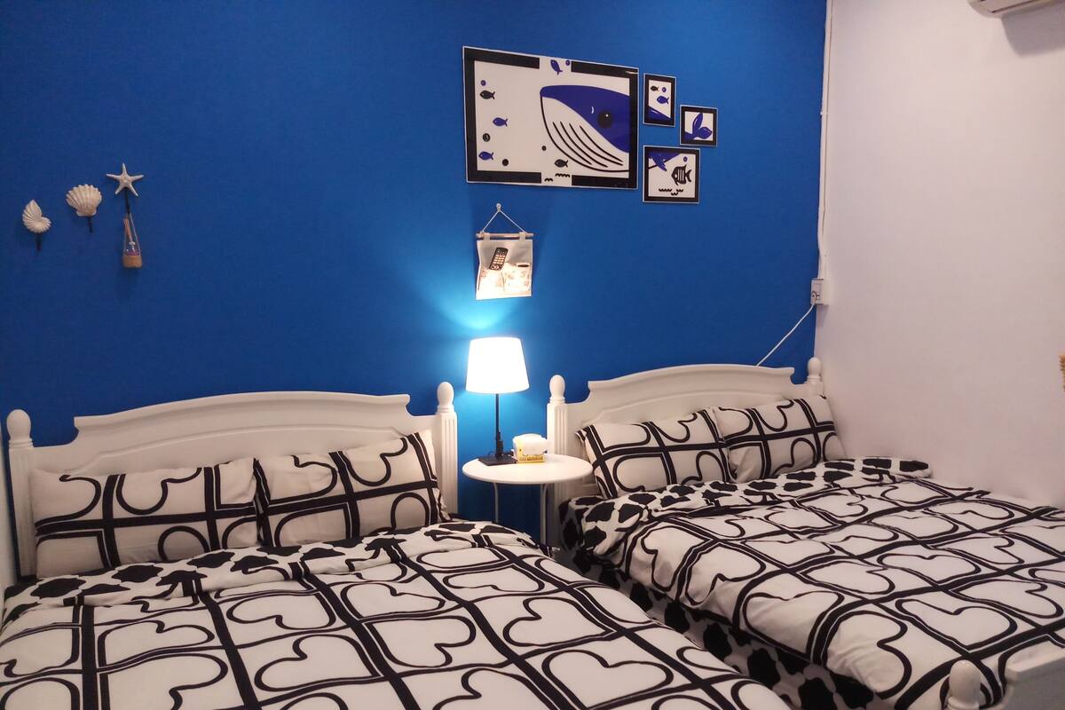Quadruple Room | Soundproofing, WiFi (free)