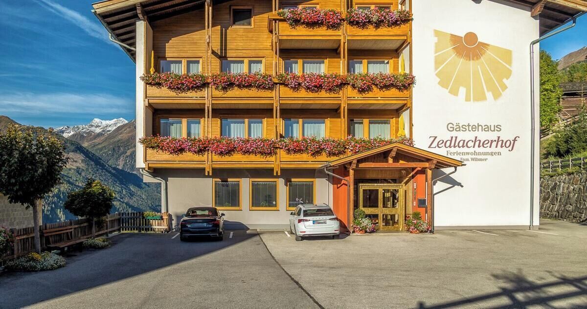 Fassade der Unterkunft