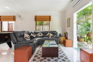 Sala de estar en el lobby