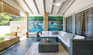 Villa - 3 sovrum - privat pool (Danae) | Terrass/Patio