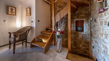Exclusive Villa, 4 Bedrooms, Private Pool, Pool View (Afrodite) | Living area