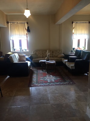 Sala de estar en el lobby