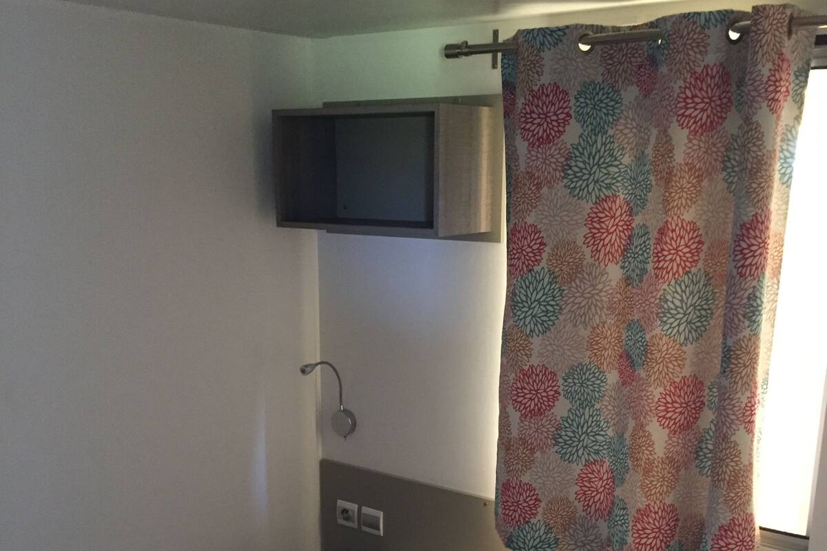 Mobile Unterkunft (TWINI) | 1 Schlafzimmer, Babybetten, kostenloses WLAN