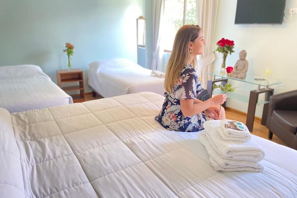 Phòng 4 Superior | Khu vực làm việc phù hợp cho laptop, màn/rèm cản sáng