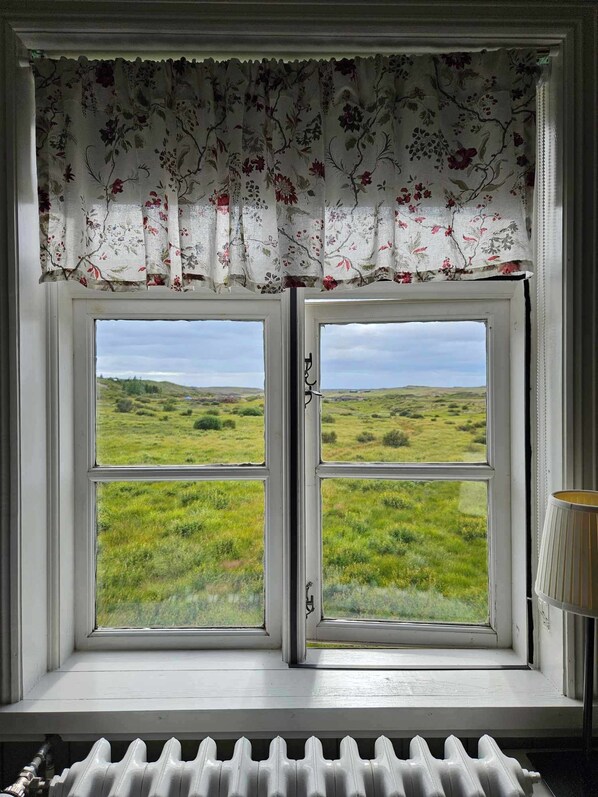 스탠다드 트윈룸, 공용 욕실 | 객실에서 보이는 전망