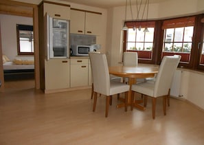 Apartment (SONNENBLICK) | Private kitchen | Fridge, oven, stovetop, coffee/tea maker - Blusnerhof (Virgen)