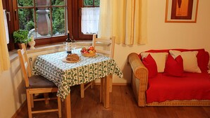Apartment (WILDROSE) | Living area | Flat-screen TV - Blusnerhof (Virgen)