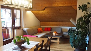 Apartment (ADLERNEST) | Living area | Flat-screen TV - Blusnerhof (Virgen)