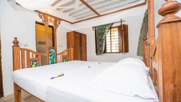 2 kamar tidur, Wi-Fi gratis, dan seprai linen