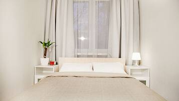 Apartment, 1 Schlafzimmer | 1 Schlafzimmer, hochwertige Bettwaren, Bügeleisen/Bügelbrett