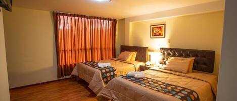 Premium bedding, free WiFi