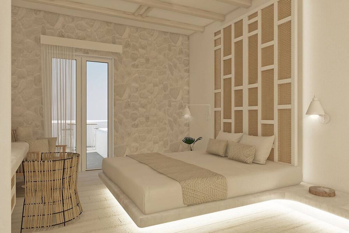 Executive Suite with Outdoor Hot Tub and Sea View  | 1 間臥室、迷你吧、客房內保險箱、隔音