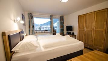 Studio, fjellutsikt ( incl. 50€ + 12€ pp service fee) | 1 soverom, strykejern/-brett, barnesenger og wi-fi (inkludert)