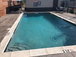 Seasonal outdoor pool