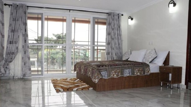 Apartment, 2 Bedrooms | Premium bedding, desk, iron/ironing board, WiFi (free) - Jaria Apartments (Accra)