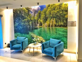 Sala de estar en el lobby